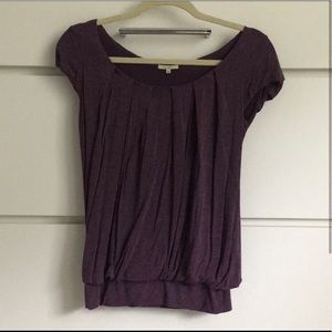 Purple Anthropologie Top